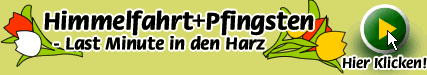 Pfingsten - Last-Minute in den Harz