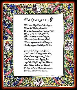 Walpurgis-Gedicht