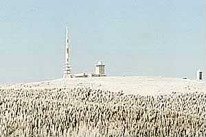 Brocken Gipfel mit Sendeturm