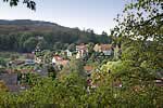 Blick vom Kloster auf Ilsenburg